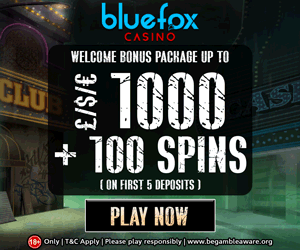 Blue Fox Casino New Promo